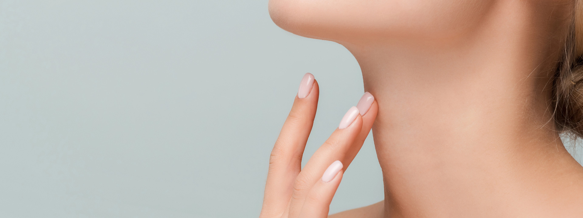 A beautiful woman after receiving hyperdiluted radiesse treatment.